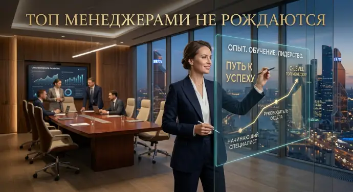 ТОП-МЕНЕДЖЕРАМИ НЕ РОЖДАЮТСЯ