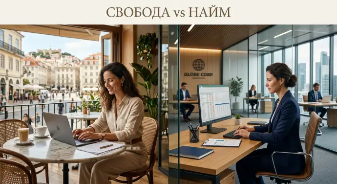​Свобода vs найм