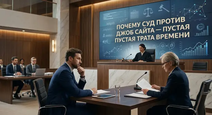 ПОЧЕМУ СУД ПРОТИВ ДЖОБ САЙТА ПУСТАЯ ТРАТА ВРЕМЕНИ ПОЧЕМУ СУД ПРОТИВ ДЖОБ САЙТА ПУСТАЯ ТРАТА ВРЕМЕНИ
