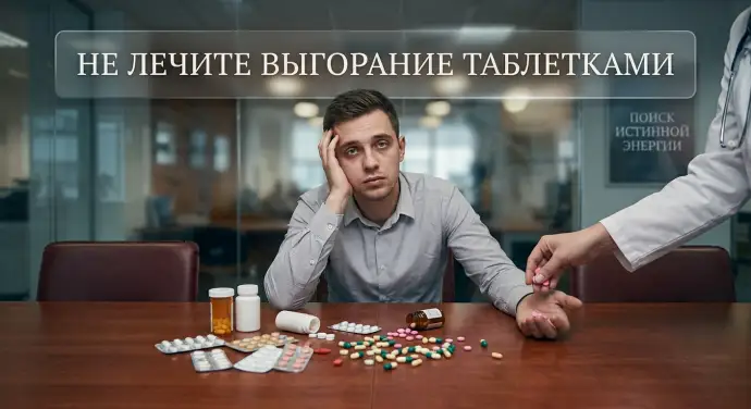 НЕ ЛЕЧИТЕ ВЫГОРАНИЕ ТАБЛЕТКАМИ НЕ ЛЕЧИТЕ ВЫГОРАНИЕ ТАБЛЕТКАМИ
