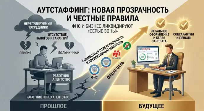 ГОСУДАРСТВО И РИТЕЙЛ ВЗЯЛИСЬ ЗА &laquo;СЕРЫЙ&raquo; АУТСТАФФ