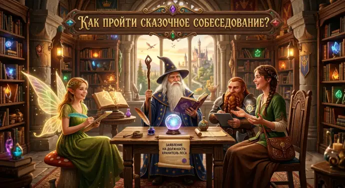 КАК ПРОЙТИ СКАЗОЧНОЕ СОБЕСЕДОВАНИЕ