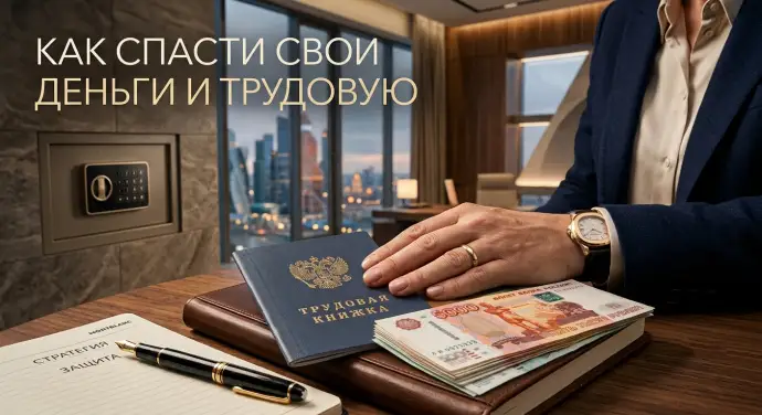 КАК СПАСТИ СВОИ ДЕНЬГИ И ТРУДОВУЮ