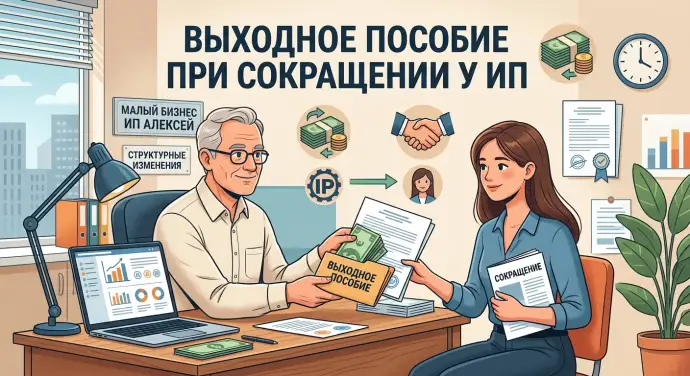 ВЫХОДНОЕ ПОСОБИЕ ПРИ СОКРАЩЕНИИ У ИП ВЫХОДНОЕ ПОСОБИЕ ПРИ СОКРАЩЕНИИ У ИП