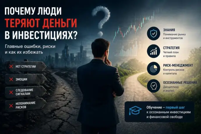 Инвестиционные провалы: Академия управления капиталом называет ключевые причины потерь