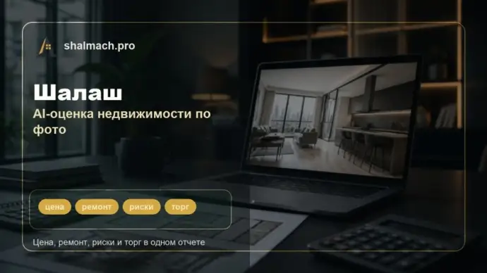 Шалаш запустил AI-оценку недвижимости по фото: сервис считает цену, ремонт, риски и торг Шалаш запустил AI-оценку недвижимости по фото: сервис считает цену, ремонт, риски и торг